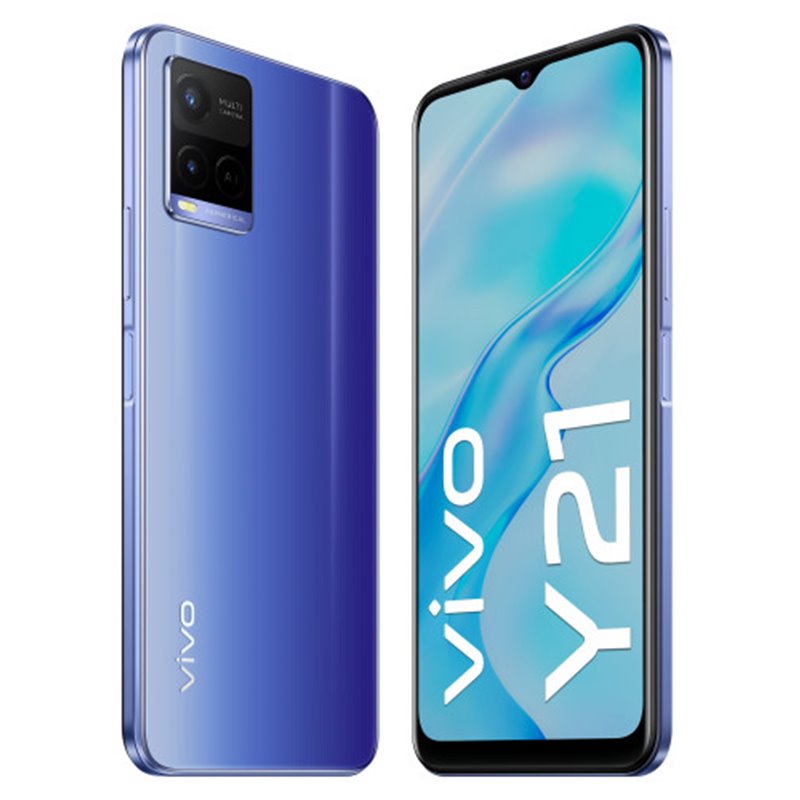 VIVO Y21 16,5 cm (6.51") SIM doble Android 11 4G USB Tipo C 4 GB 64 GB 5000 mAh Azul