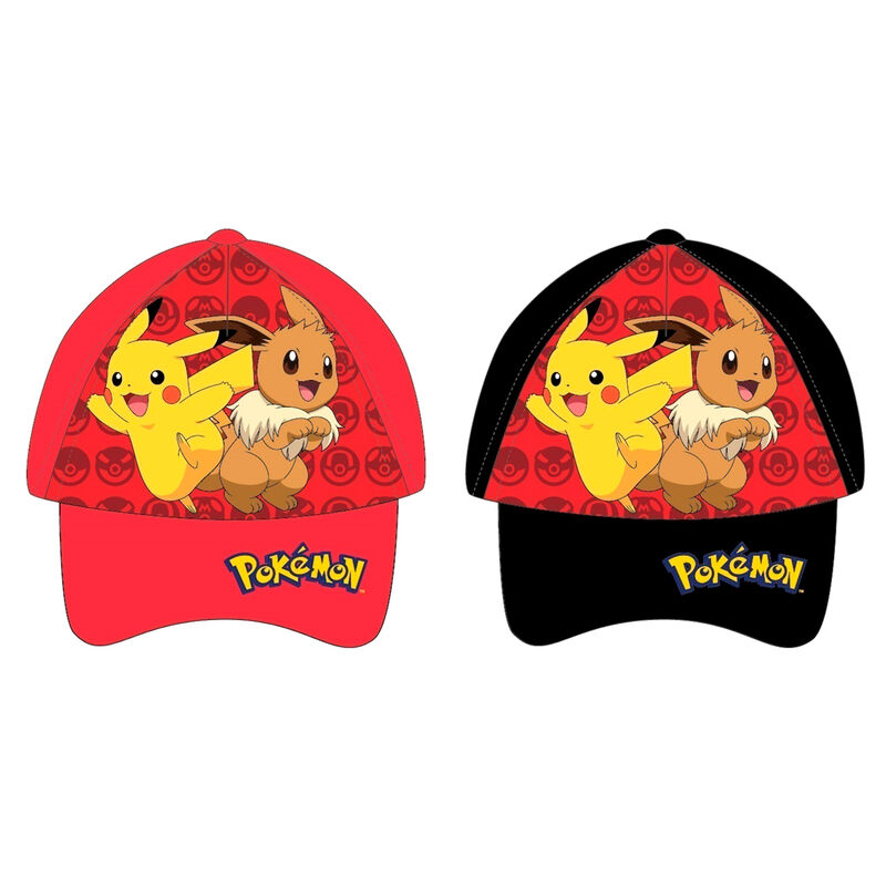 Gorra Pikachu & Eevee Pokemon surtido