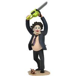 Figura Leatherface Pretty Woman Texas Chainsaw Man Massacre 50th Anniversary Toony Terrors 15cm