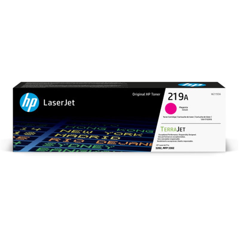 HP Cartucho de Tóner Original LaserJet 219A magenta