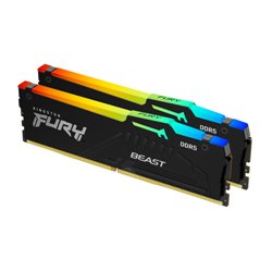 Kingston Technology FURY Beast RGB módulo de memoria 64 GB 2 x 32 GB DDR5 ECC