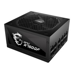 MSI MPG-A750GF unidad de fuente de alimentación 750 W 24-pin ATX ATX Negro