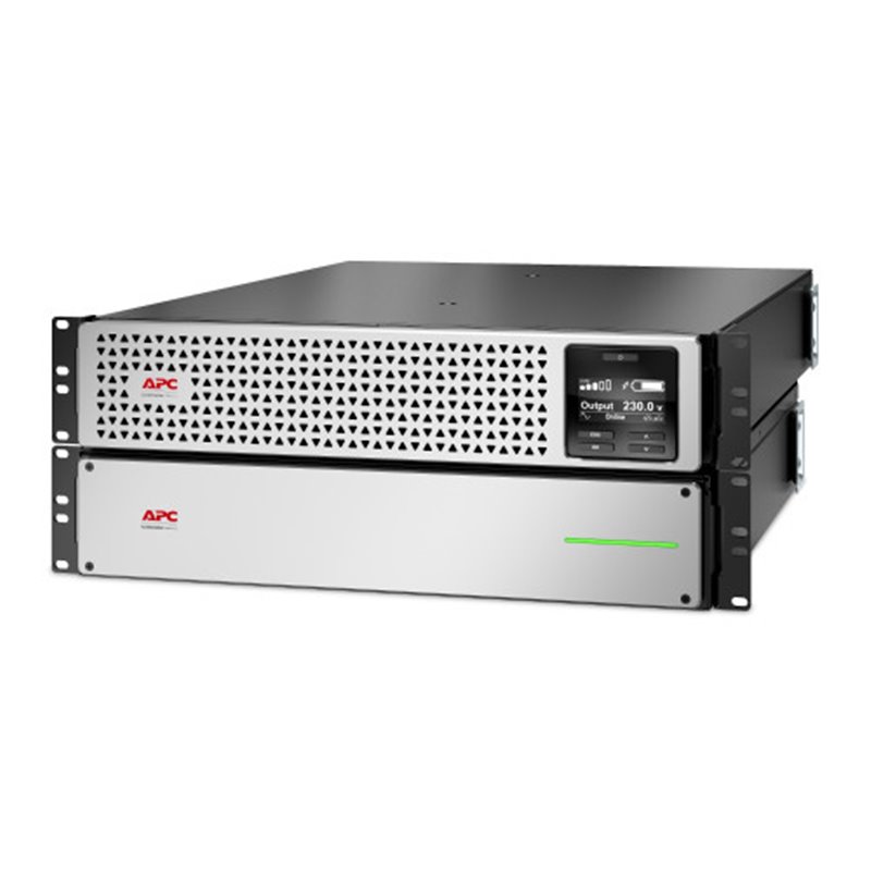 APC SRTL3000RM4UXLI-NC sistema de alimentación ininterrumpida (UPS) Doble conversión (en línea) 3 kVA 2700 W 8 salidas AC