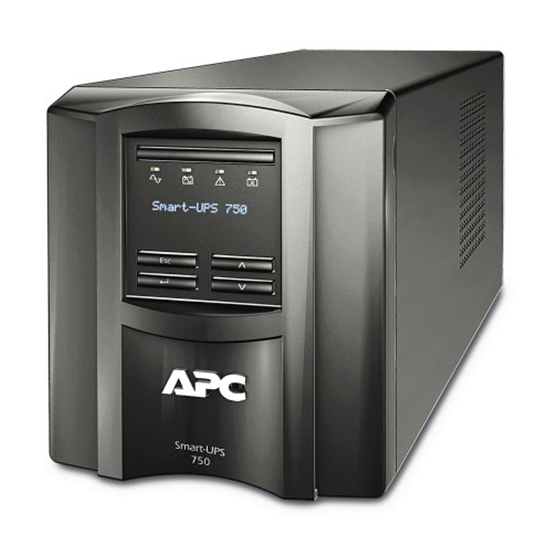 APC SMT750X93 sistema de alimentación ininterrumpida (UPS) Línea interactiva 0,75 kVA 500 W 6 salidas AC