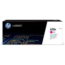 HP Cartucho de tóner Original LaserJet 658X magenta de alta capacidad