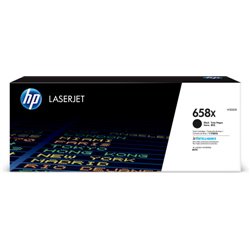 HP Cartucho de tóner Original LaserJet 658X negro de alta capacidad