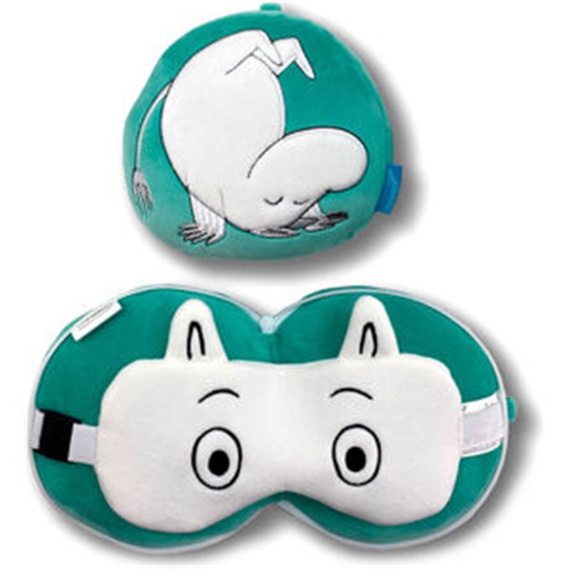 ALMOHADA VIAJE ANTIFAZ MUMIN RELAXEAZZZ