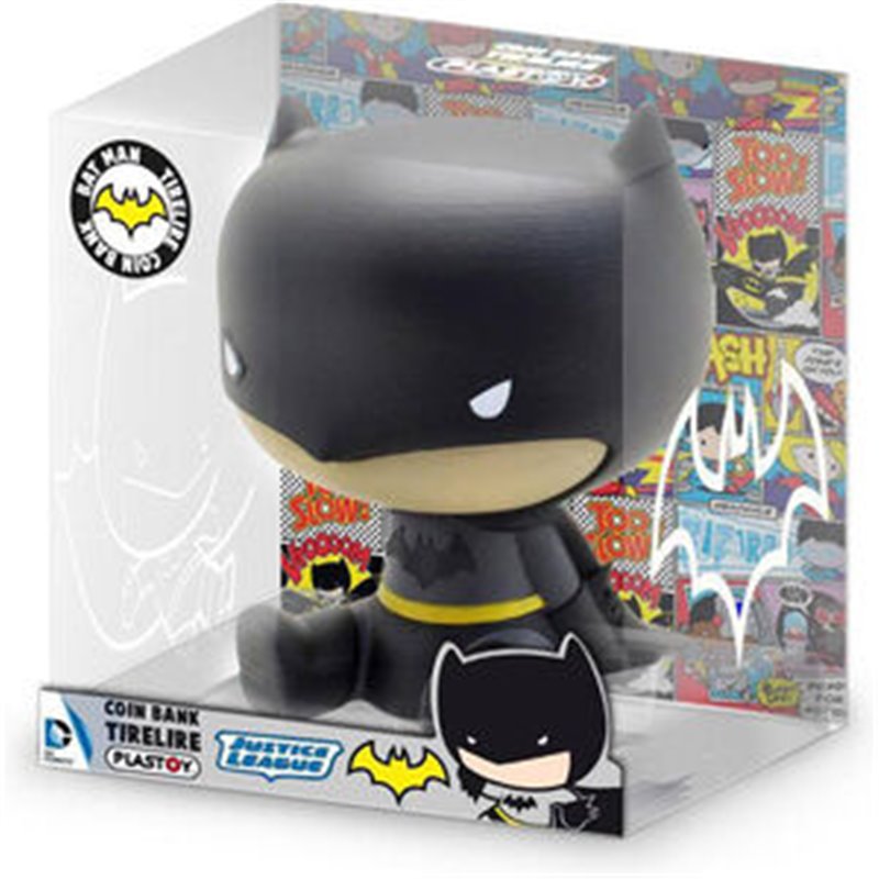 FIGURA HUCHA CHIBI BATMAN JUSTICE LEAGUE DC COMICS 16CM