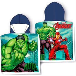 PONCHO TOALLA VENGADORES AVENGERS MARVEL MICROFIBRA