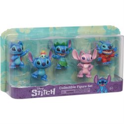 BLISTER 5 FIGURAS STITCH DISNEY 7CM