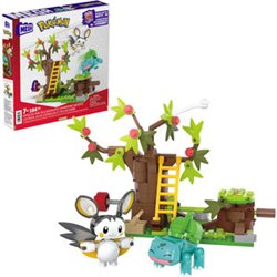 MEGA CONSTRUX EMOLGA & BULBASAUR EN EL BOSQUE ENCANTADOR POKEMON