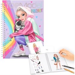 CUADERNO COLOREAR TOP MODEL