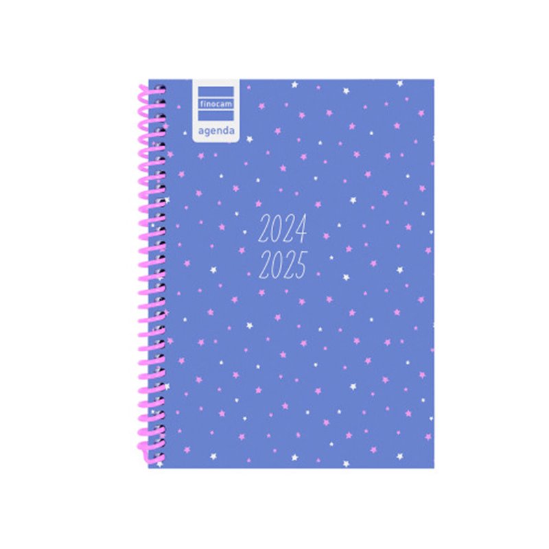 AGENDA ESCOLAR 2024-2025 8º 120X164 SEMANA VISTA HORIZONTAL DIVA STARS FINOCAM 536100225