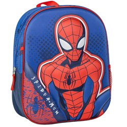 Mochila 3D Spiderman Marvel 31cm