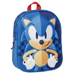 Mochila 3D Sonic the Hedgehog 31cm