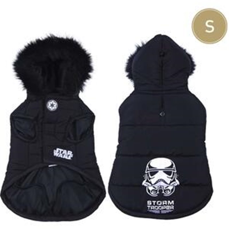 ABRIGO ACOLCHADO PARA PERRO S STAR WARS DARTH VADER BLACK