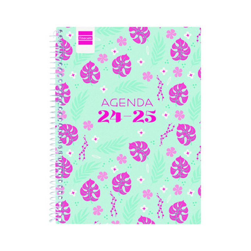 AGENDA ESCOLAR 2024-2025 4º 155X212 SEMANA VISTA HORIZONTAL COOL SELVA FINOCAM 645040725