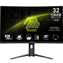 MSI MAG 321CUP pantalla para PC 80 cm (31.5") 3840 x 2160 Pixeles 4K Ultra HD Negro