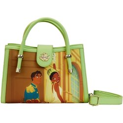 Bolso bandolera Tiana y el Sapo Disney Loungefly