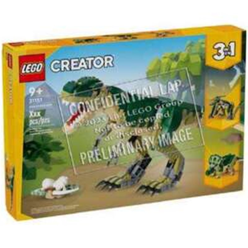 JUEGO DE CONSTRUCCION TIRANOSAURIO REX LEGO CREATOR