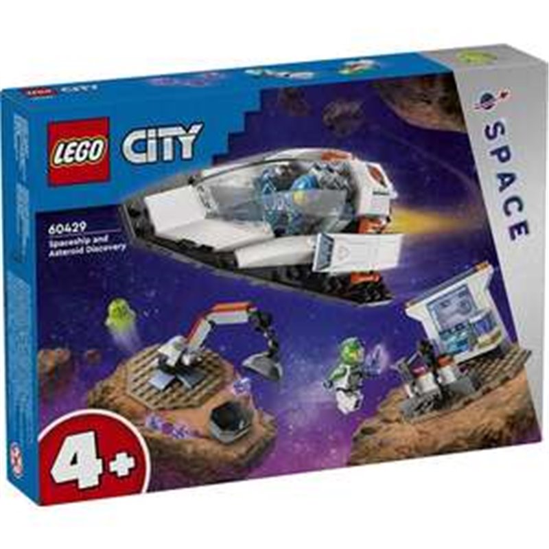 JUEGO DE CONSTRUCCION NAVE ESPACIAL Y DESCUBRIMIENTO DEL ASTEROIDE LEGO CITY