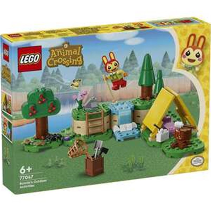 JUEGO DE CONSTRUCCION ACTIVIDADES AL AIRE LIBRE CON CONI LEGO ANIMAL CROSSING