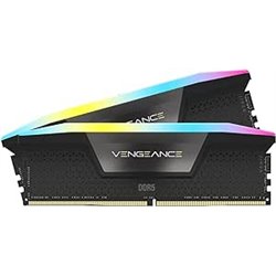 MEMORIA CORSAIR DDR5 32GB 2X16GB PC6000 VENGEANCE RGB CMH32GX5M2B6000C38