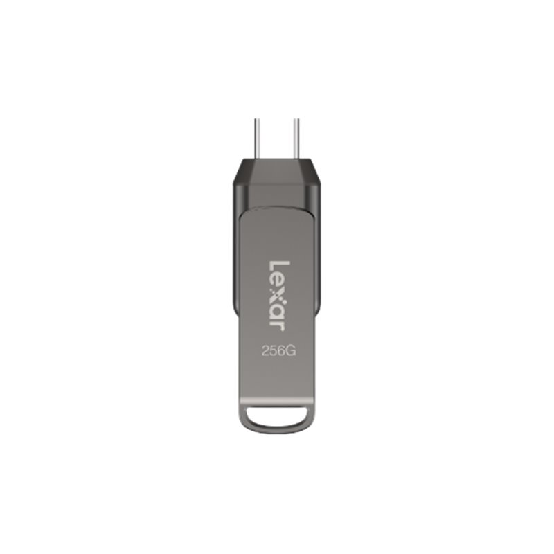 Lexar JumpDrive LJDD400256G-BNQNG unidad flash USB 256 GB USB Tipo C 3.2 Gen 1 (3.1 Gen 1) Gris