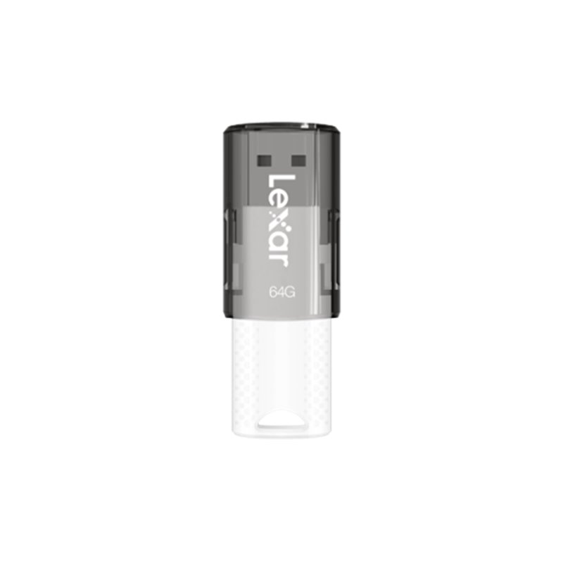 Lexar JumpDrive® S60 unidad flash USB 64 GB USB tipo A 2.0 Negro