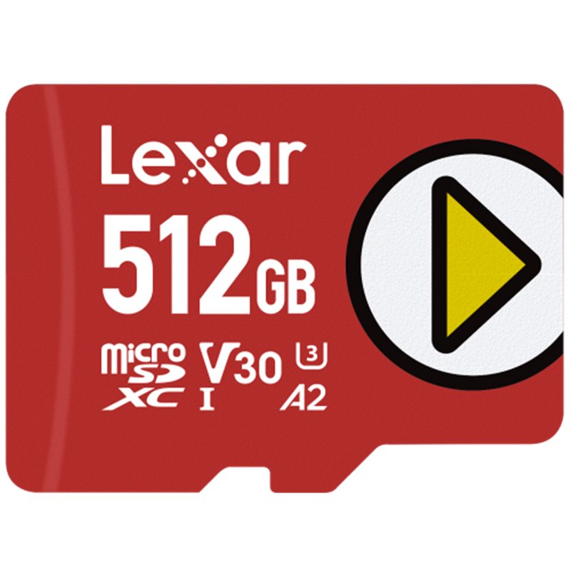 Lexar PLAY microSDXC UHS-I Card 512 GB Clase 10