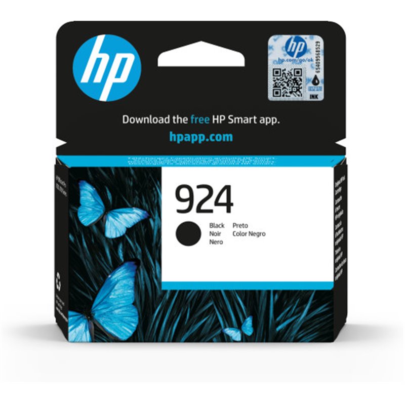 HP Cartucho de Tinta Original 924 negro