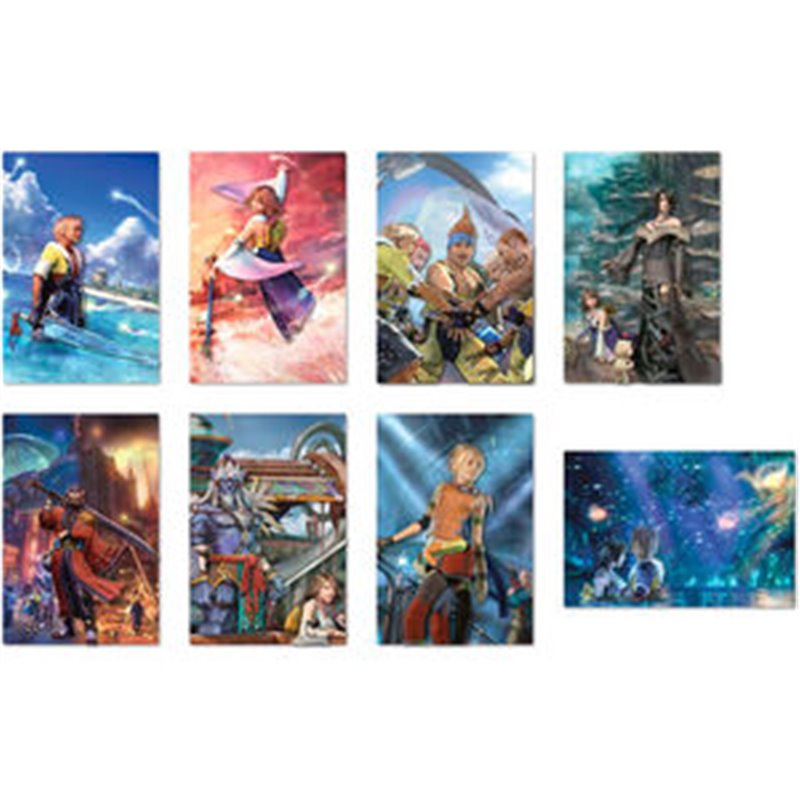 SET 8 TARJETAS FINAL FANTASY X