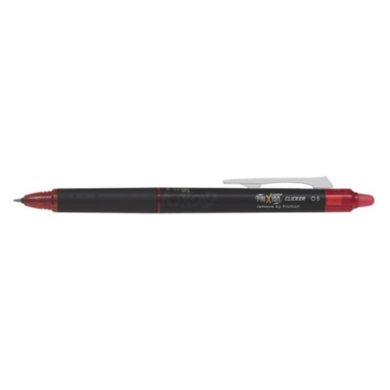 Pilot FriXion Point Clicker Bolígrafo de gel de punta retráctil Fino Rojo 1 pieza(s)