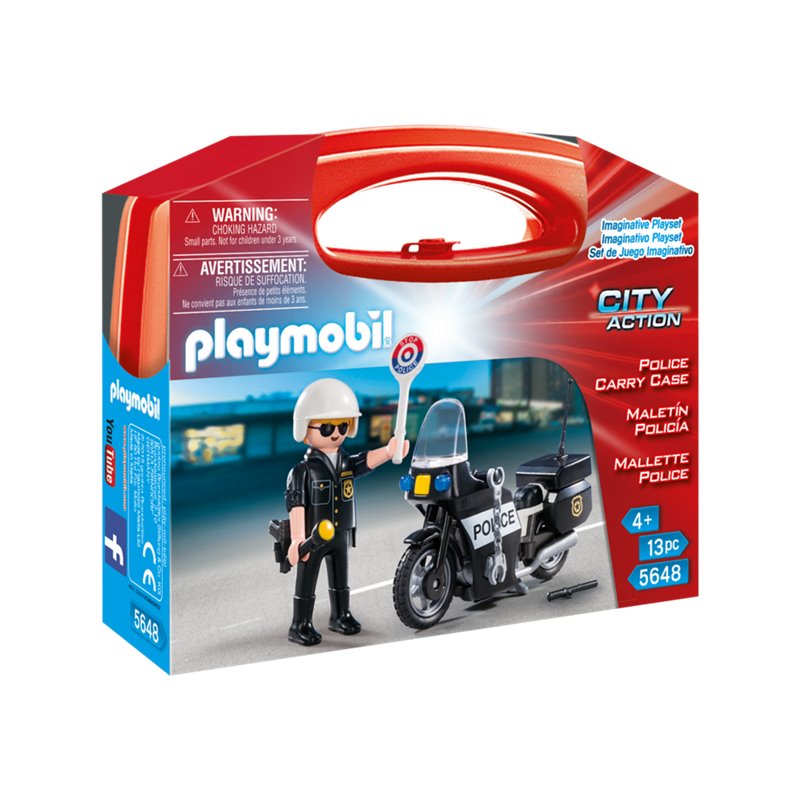 MALETIN POLICIA PLAYMOBIL 5648