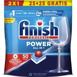 FINISH POWERBALL TODO EN 1 - 50 PASTILLAS