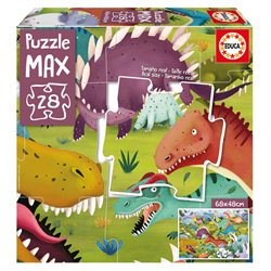 Puzzle Max Dinosaurios 28pzs