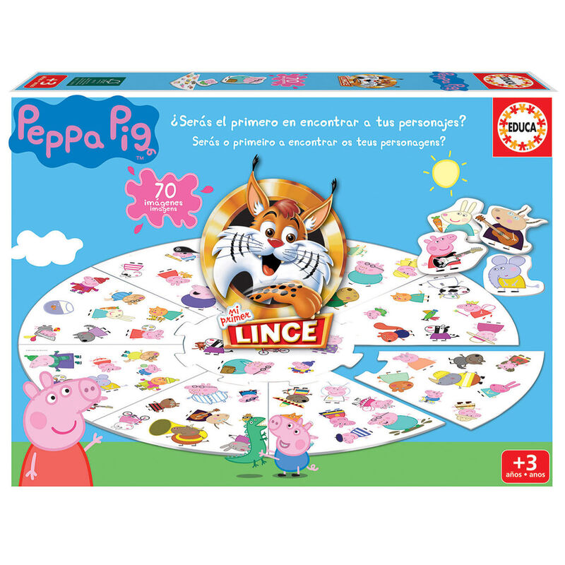 Juego Lince Peppa Pig