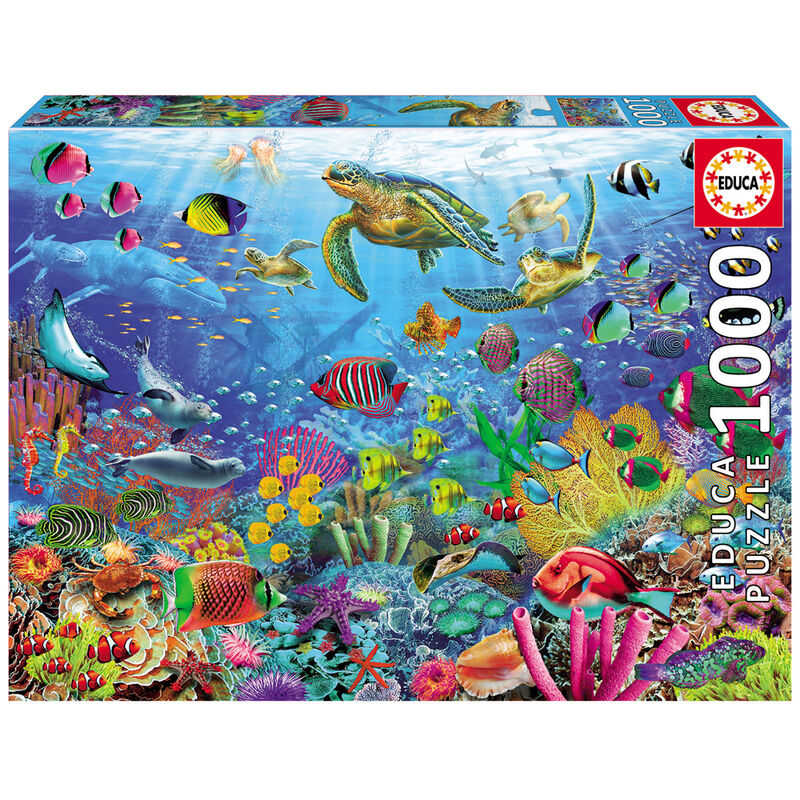 Puzzle Tortugas en el paraiso 1000pzs