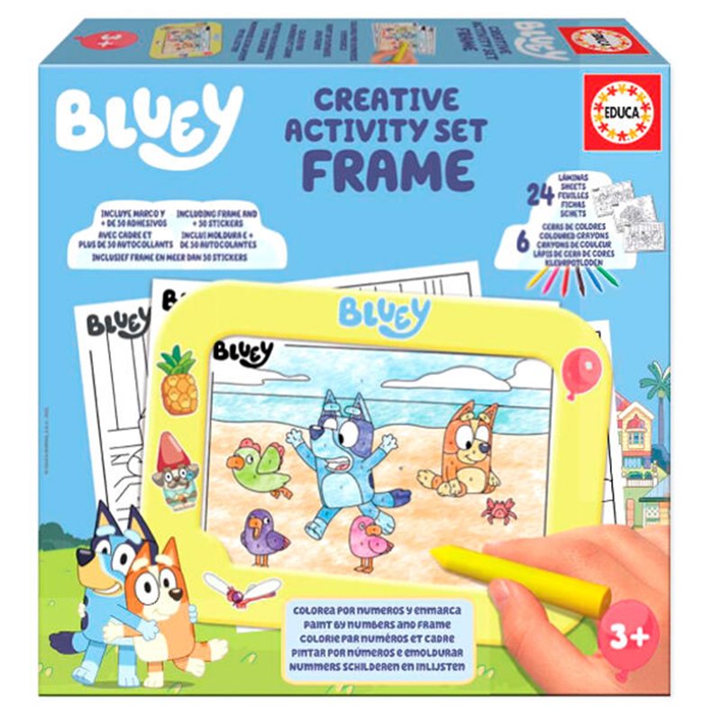 Creative Activity Set Set 3 in 1 Frame Bluey