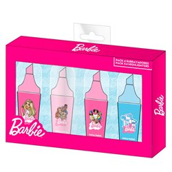 Blister 4 boligrafos Barbie