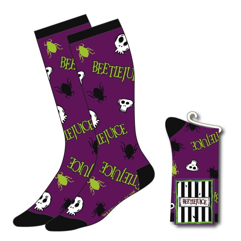 Calcetines Beetlejuice adulto