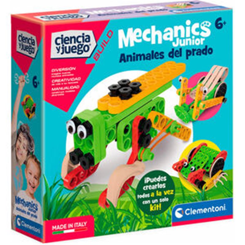 JUEGO MECHANICS JUNIOR ANIMALES DEL PRADO