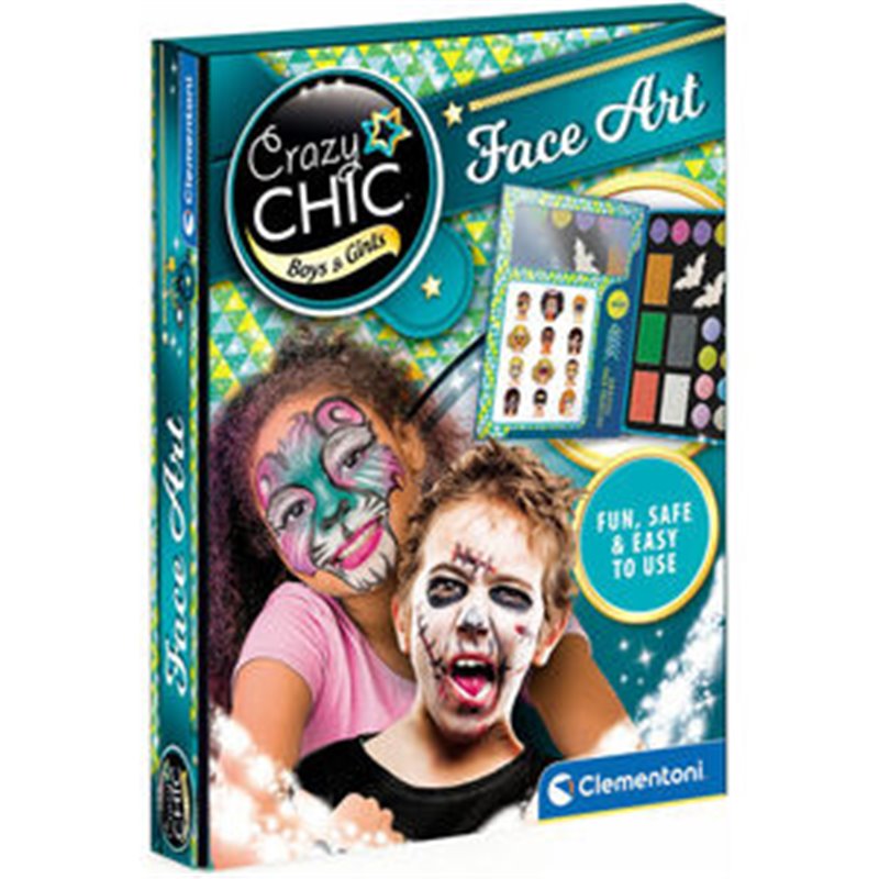 PINTURAS DE CARA HALLOWEEN CRAZY CHIC