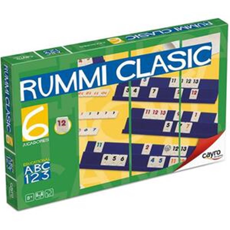 JUEGO RUMMI CLASIC 6 JUGADORES