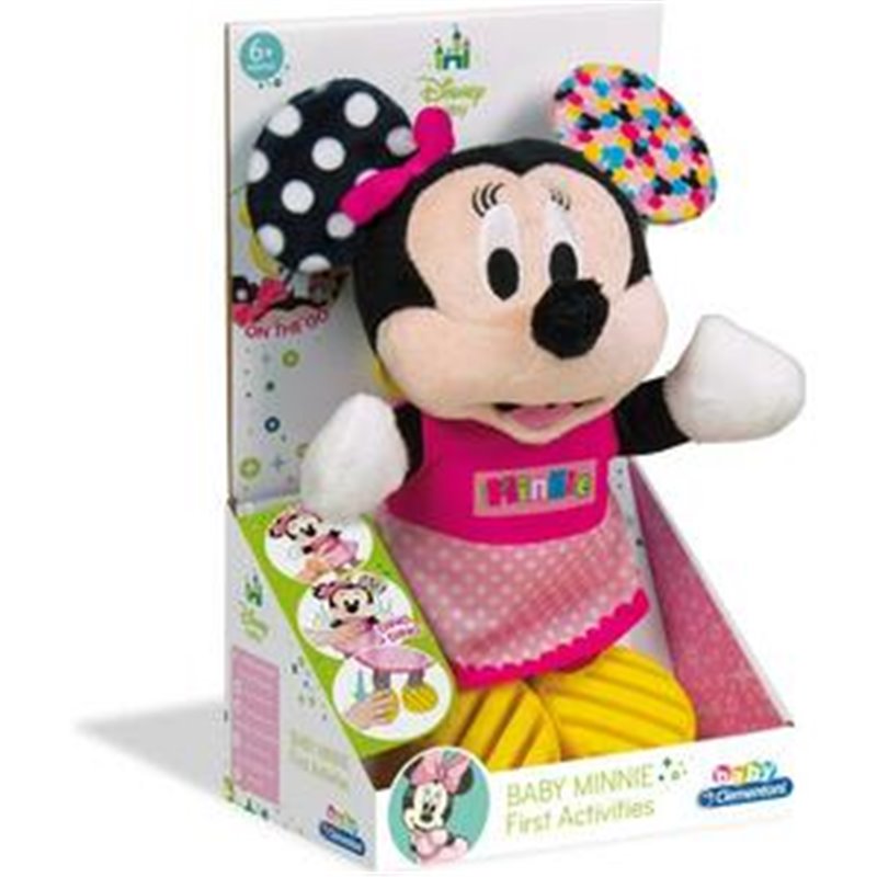 BABY MINNIE PELUCHE CON SONIDOS 26CM 6M