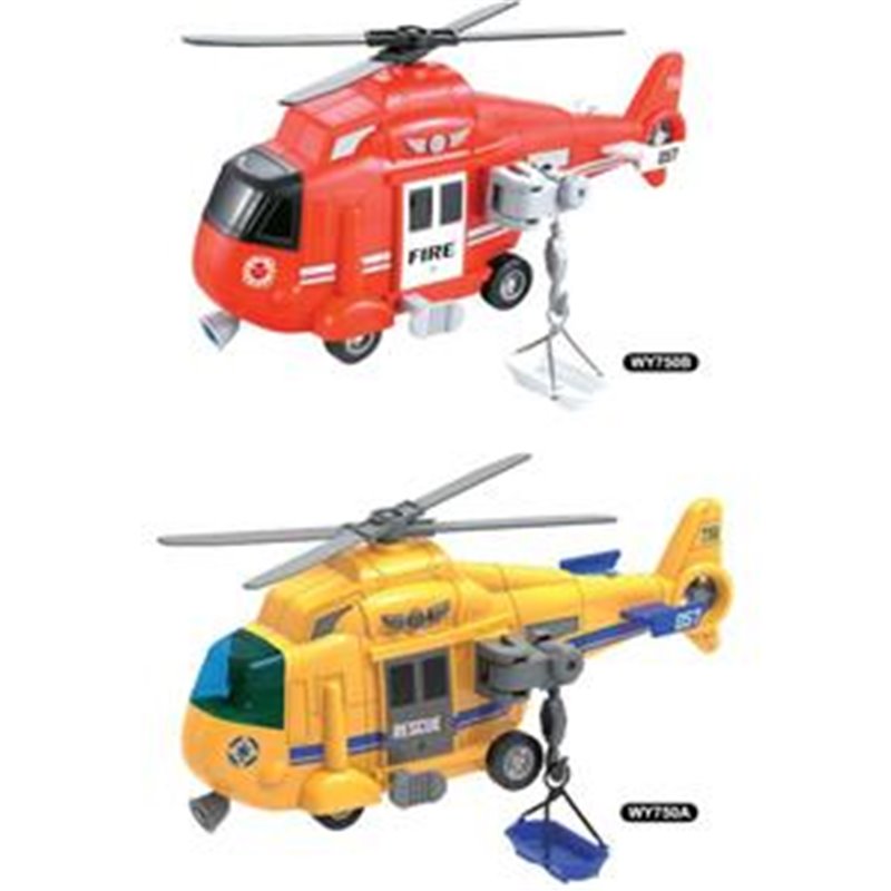 HELICOPTERO RESCATE 1:16 LUZ&SONIDO