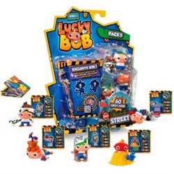 PACK 5 FIGURAS LUCKY BOB S-1