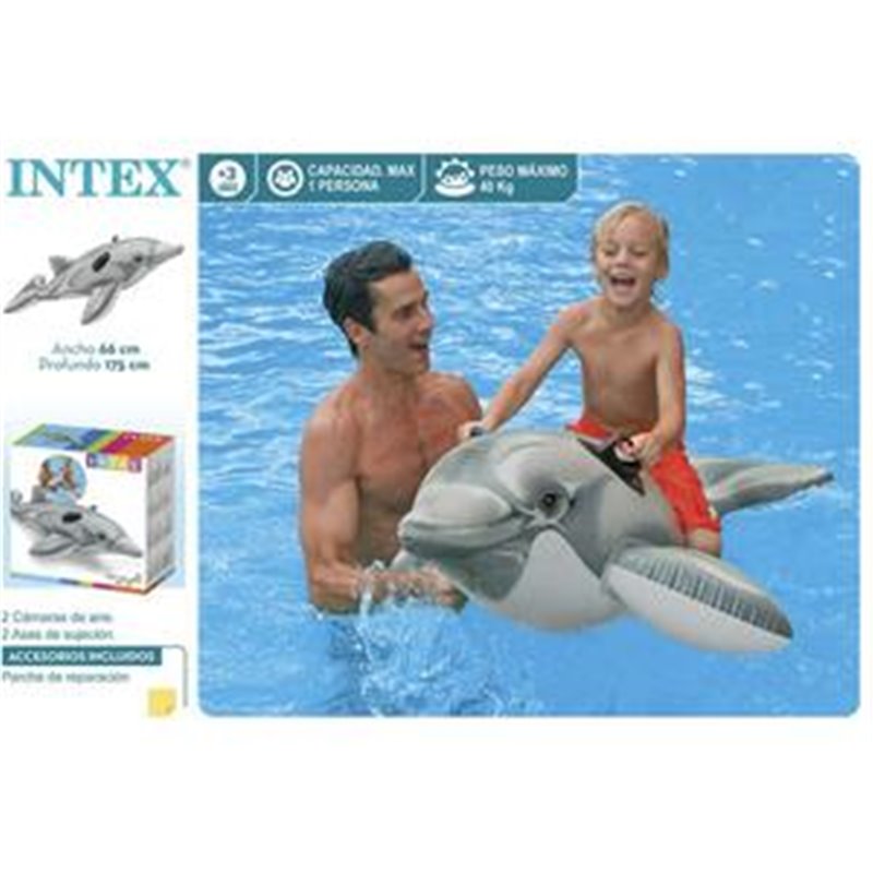 FIGURA HINCHABLE DELFIN 175X66 CM.