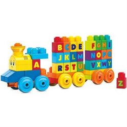 TREN MUSICAL ABC MEGABLOKS 50 PZAS.