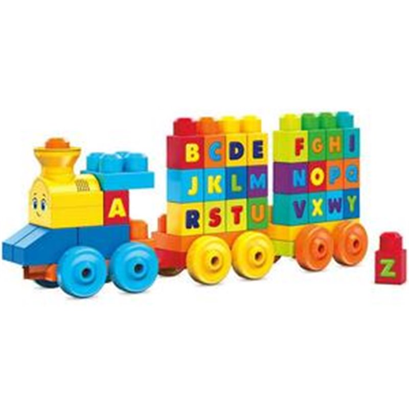 TREN MUSICAL ABC MEGABLOKS 50 PZAS.